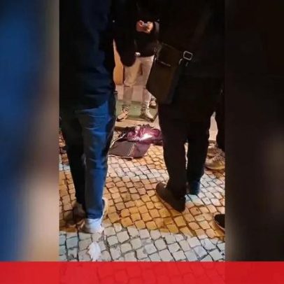 Ultras do Sporting queimam camisola de adepto do Benfica