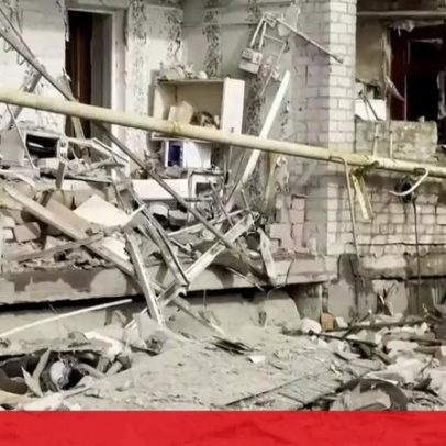 Ataque russo atinge prédio residencial, três feridos em Zaporizhzhia