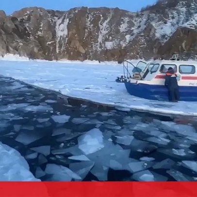 Sete turistas chineses morrem após veículo afundar no gelo na Rússia