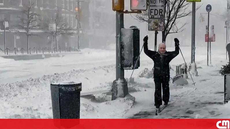 Tempestade de neve paralisa Nova Iorque e nordeste dos Estados Unidos