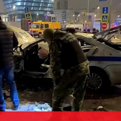 Atentado suicida em Moscovo deixa um policial morto