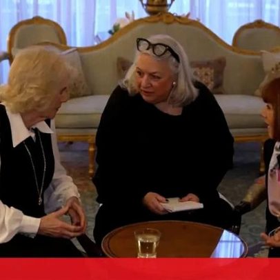 Rainha Camila recebe Gisèle Pelicot