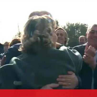 Autarca de Coimbra e ministro da Agricultura trocam abraço após confronto