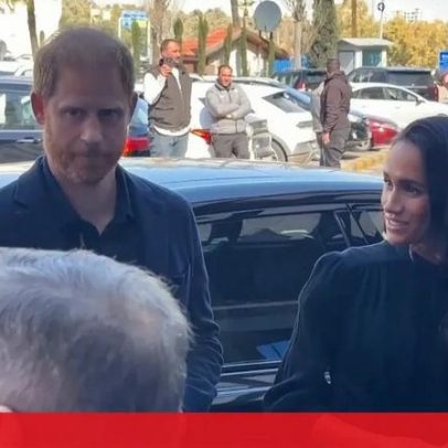 Príncipe Harry e Meghan visitam hospital em Amã com pacientes de Gaza