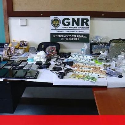 Rede de droga desmantelada no Porto; cinco dos 14 detidos com prisão preventiva