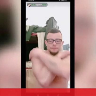 Presos filmam-se com televisão na cela da cadeia de Setúbal