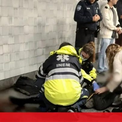 Homem esfaqueado dentro da carruagem do metro do Porto