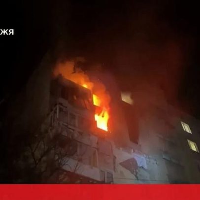 Ataque russo em Zaporíjia faz nove feridos