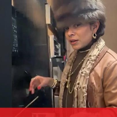 Léo Caeiro comenta José Castelo Branco a cozinhar com roupas de luxo