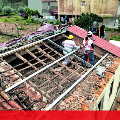 Gang irlandês ataca vítimas das tempestades