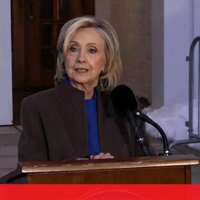 Hillary Clinton afirma ter repetido que não conhecia Jeffrey Epstein