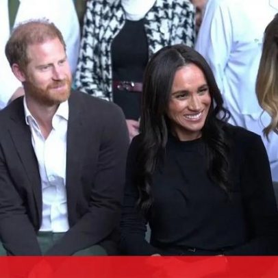 Duques de Sussex encontram-se com jovens pacientes com cancro na Jordânia