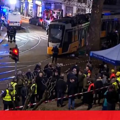 Imagens mostram aparato após descarrilamento mortal em Milão