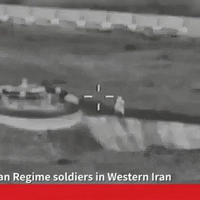 Novas imagens mostram ataques israelitas contra forças do regime no oeste do Irão