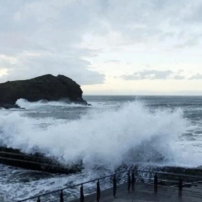IPMA eleva para laranja aviso de agitação marítima no grupo Ocidental dos Açores