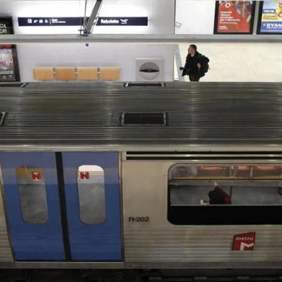 Interrupção na linha azul do Metro de Lisboa entre Pontinha e Avenida