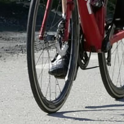 Ciclista resgatado após queda no rio Vala, em Santarém