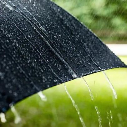 Chuva amaina durante o dia de eleições e intensifica-se após o fecho das urnas