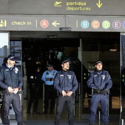 PSP detém fugitivo vindo do Brasil à chegada a Portugal