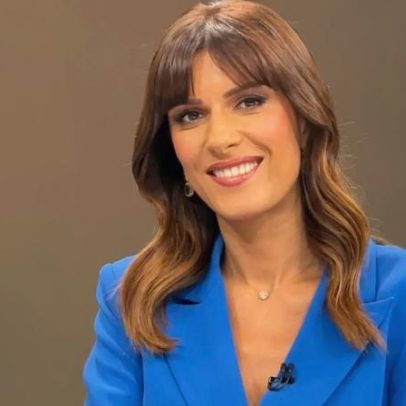 Ana Patrícia Carvalho mostra barriga de grávida