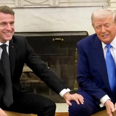 Macron satisfeito com contrapesos a atuarem nos EUA sobre tarifas de Trump