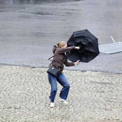 Aviso laranja de chuva estende-se hoje a Coimbra e sete distritos Norte-Centro