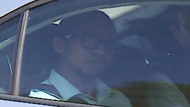 David Marinho, suspeito de homicídio, à saída do Tribunal de Matosinhos