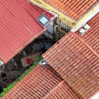Queda parcial de habitação em Coimbra desaloca cinco pessoas incluindo grávida