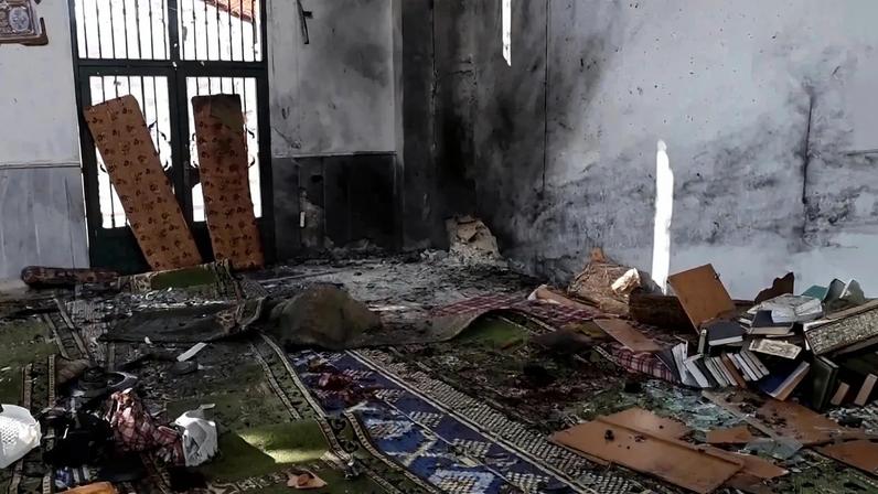 Explosão em mesquita