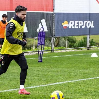 Benfica confia em Rafa Silva e nos recuperados de lesão