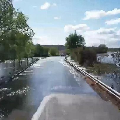 Depressão Nils provoca chuva e ventos fortes, sem afetar diretamente Portugal