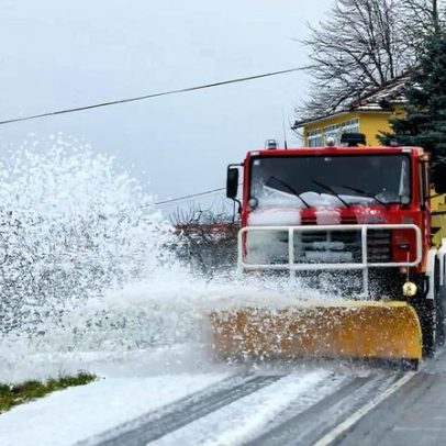 Sete distritos sob aviso laranja por agitação marítima, vento e neve