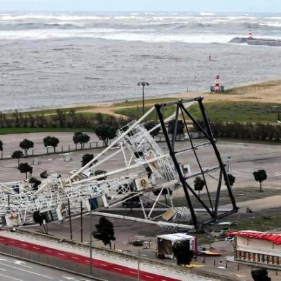 Cronologia do comboio de tempestades atinge Portugal há 15 dias