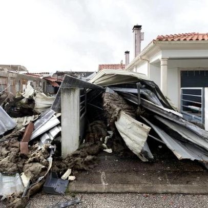 Região de Leiria recebe camiões de material de construção, precisa de utensílios