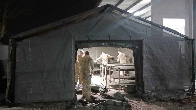 Exército apoia população da Marinha Grande afetada pela tempestade Kristin