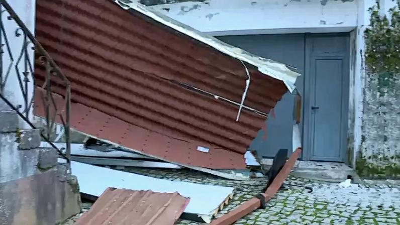 Levantamento de prejuízos em habitações, comércio e agricultura em Figueiró dos Vinhos