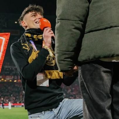 Árbitro alemão que pediu o namorado em casamento em estádio é agredido em casa