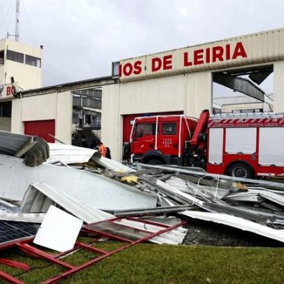 Bombeira atropelada em Leiria; condutor em fuga