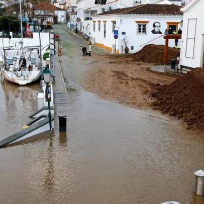 Guadiana estável em Badajoz após pico de caudal às 6h00