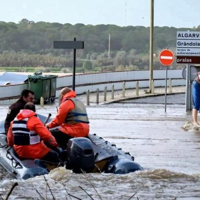 Chuva alivia Alcácer do Sal, mas cheias já retiraram 179 pessoas de casas