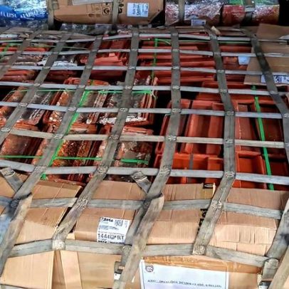 Força Aérea recolhe toneladas de bens em ação solidária