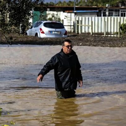 Tejo mantém alerta vermelho por subida de caudais devido a chuva