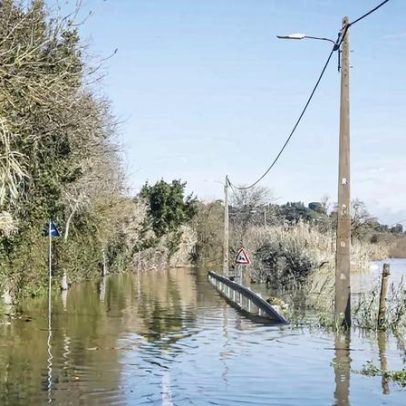 Caudais do Tejo estabilizados; mais de 100 vias condicionadas em Santarém