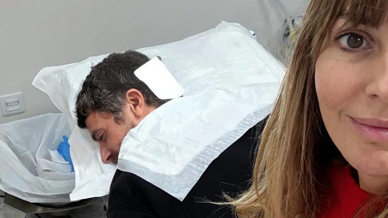 Diogo Amaral sofre acidente doméstico e leva pontos na cabeça