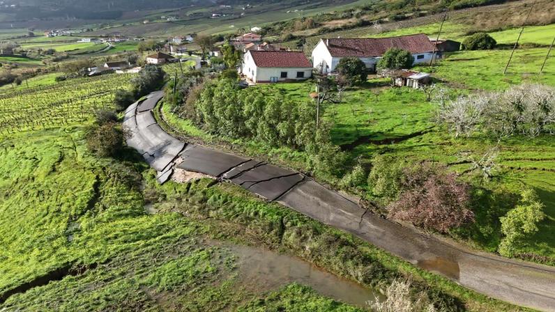 Arruda dos Vinhos é um dos concelhos com mais estradas colapsadas