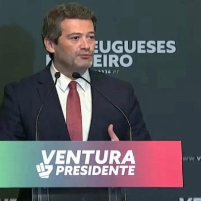 André Ventura reage à derrota e comenta apoio dos portugueses