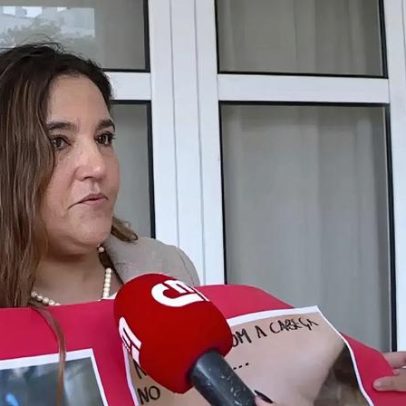 Pais manifestam-se contra suspeitas de maus-tratos em creche de Carnide