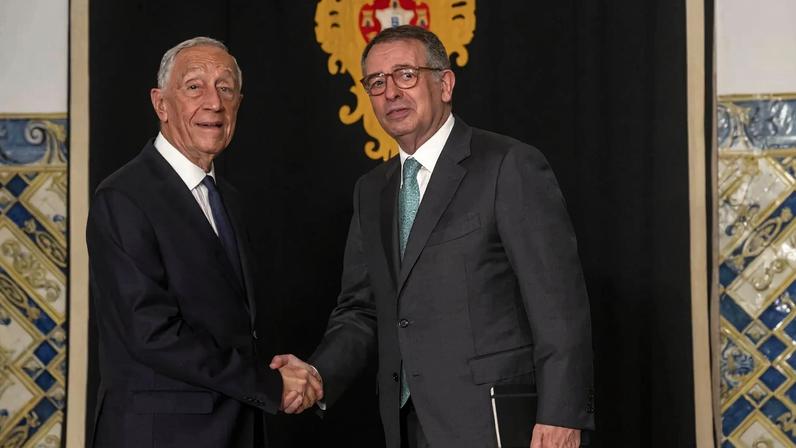 Marcelo recebeu Seguro no Palácio de Belém