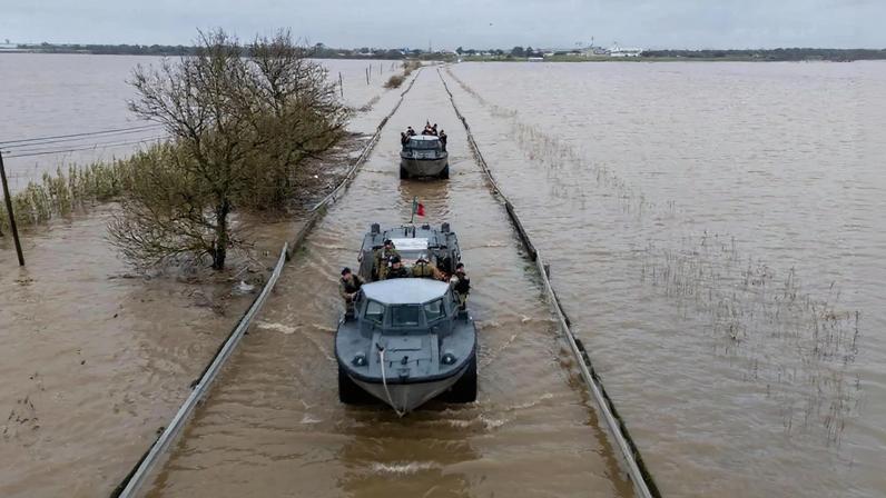 As duas LARC em operação em Benavente
