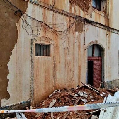 Sede do PCP em Portimão desabou após tempestades contínuas